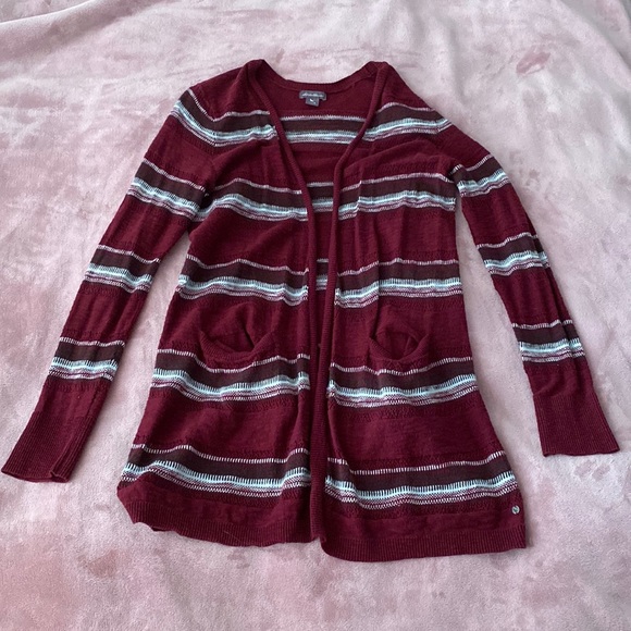 Eddie Bauer striped cardigan - Picture 1 of 5